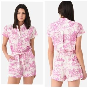 ZADIG & VOLTAIRE
Women's Cookis Toile De Jouy Romper
S Pink